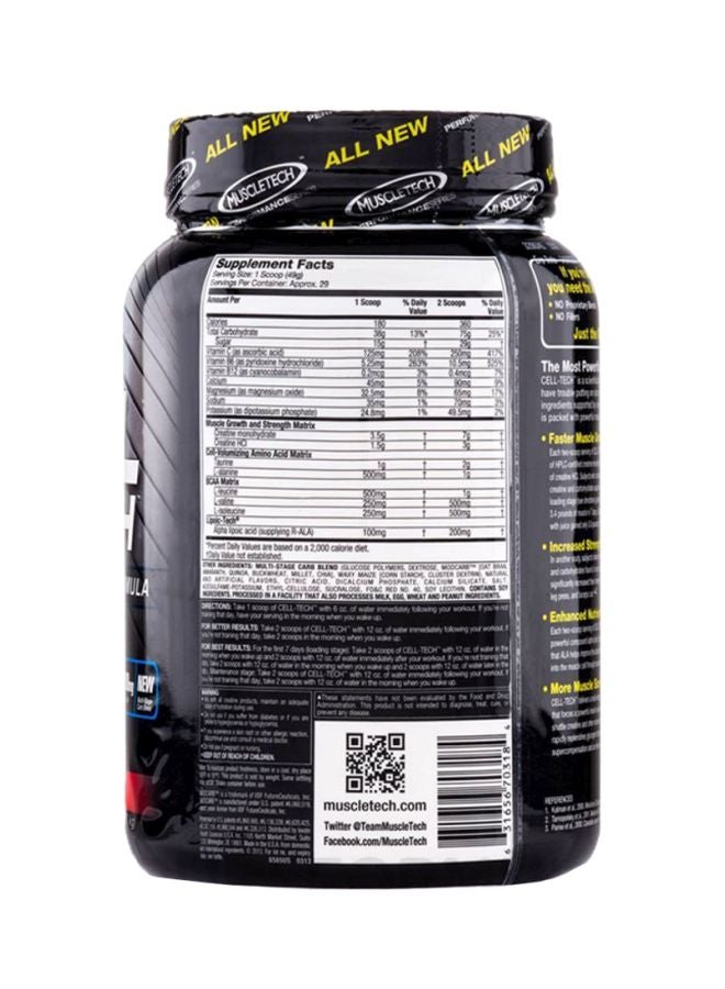 Cell Tech Most Powerful Creatine Powder - Fruit Punch - 1.36 KG