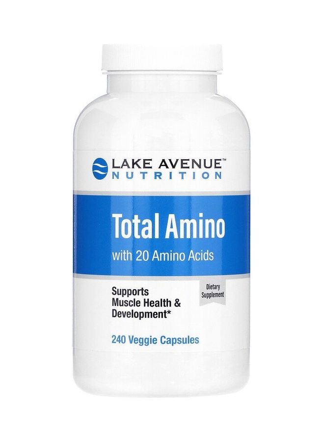 Total Amino Dietary Supplement - 240 Veggie Capsules