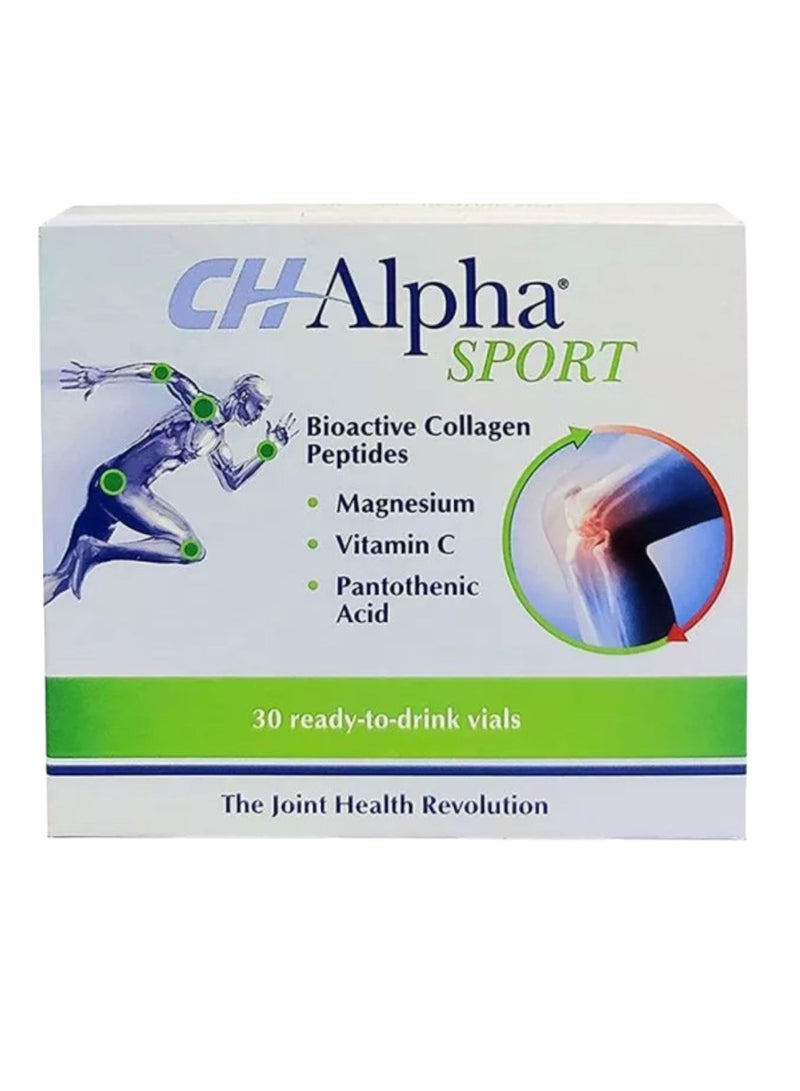 CH-ALPHA Sport Collagen 30 x 25ml Vails