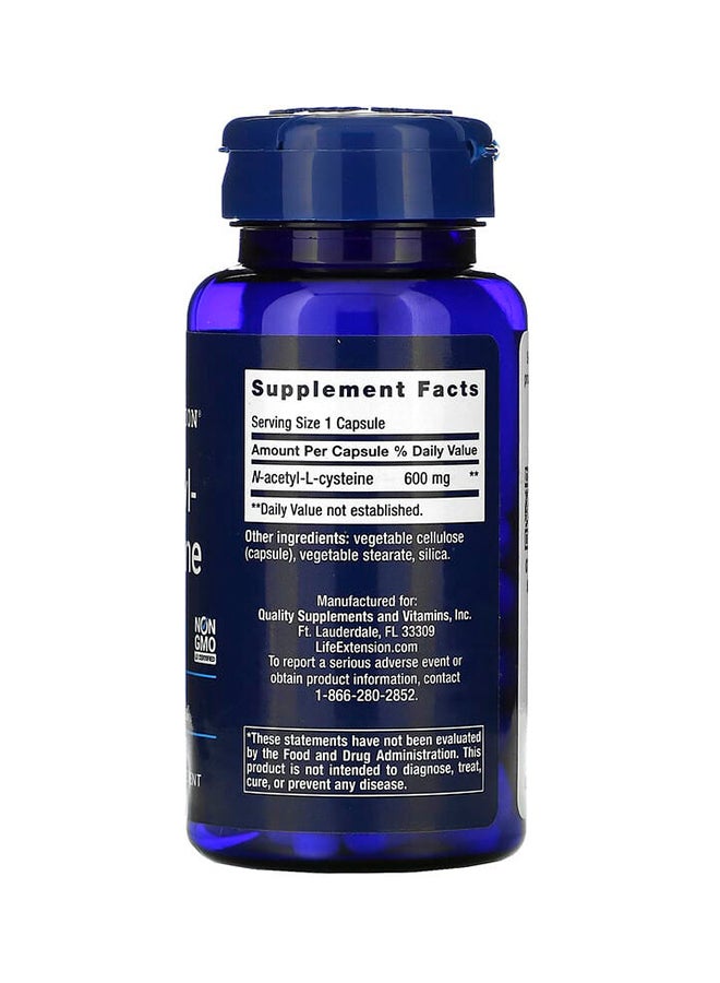 Pack Of 3 N-Acetyl L-Cysteine 600 mg - 60 Capsules