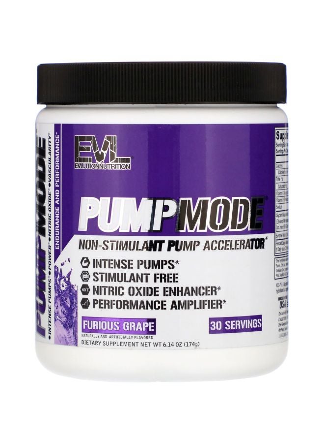 PumpMode Non-Stimulant Pump Accelerator Dietary Supplement