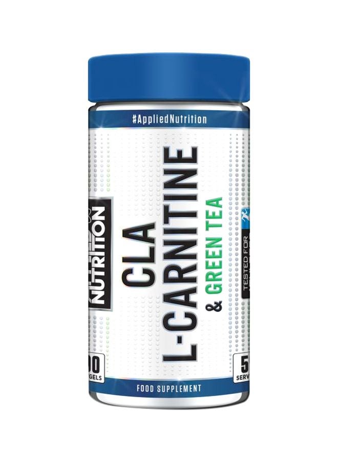 CLA L-Carnitine And Green Tea Supplement - 100 Softgels