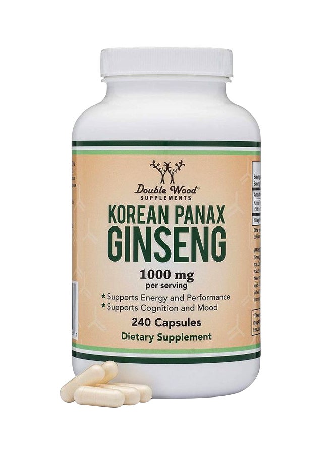 Korean Panax Ginseng- 100 Mg