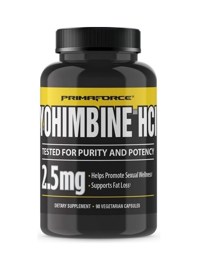 90-Piece Yohimbine HCI Capsules
