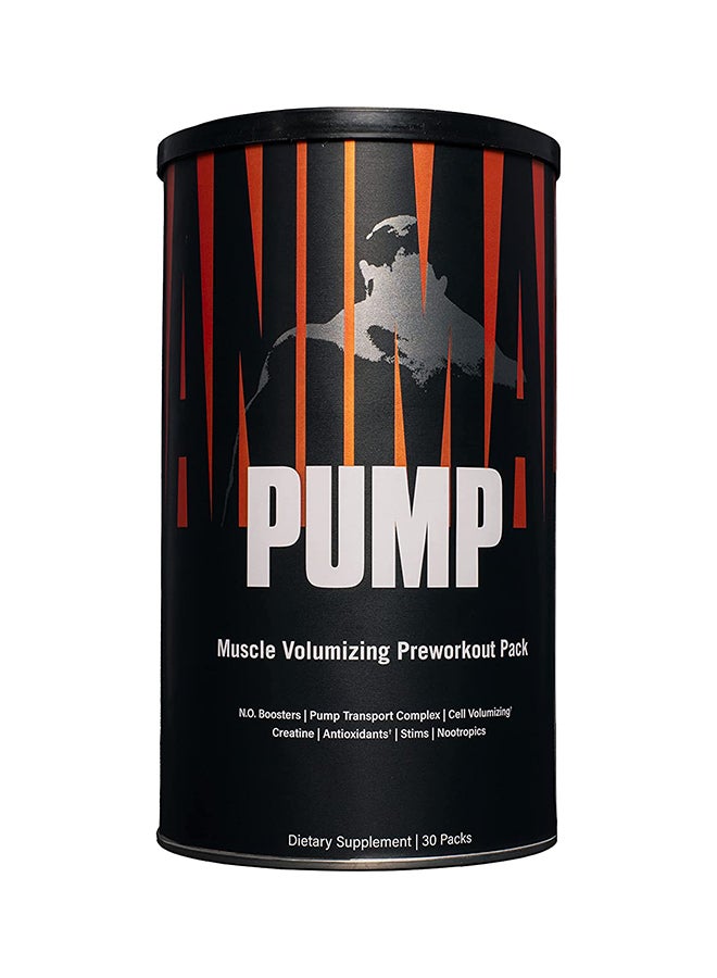 Pre Workout Pump- 30 Pack