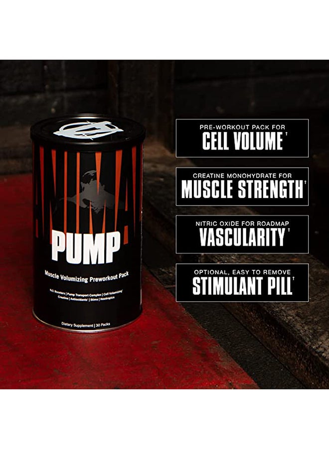 Pre Workout Pump- 30 Pack