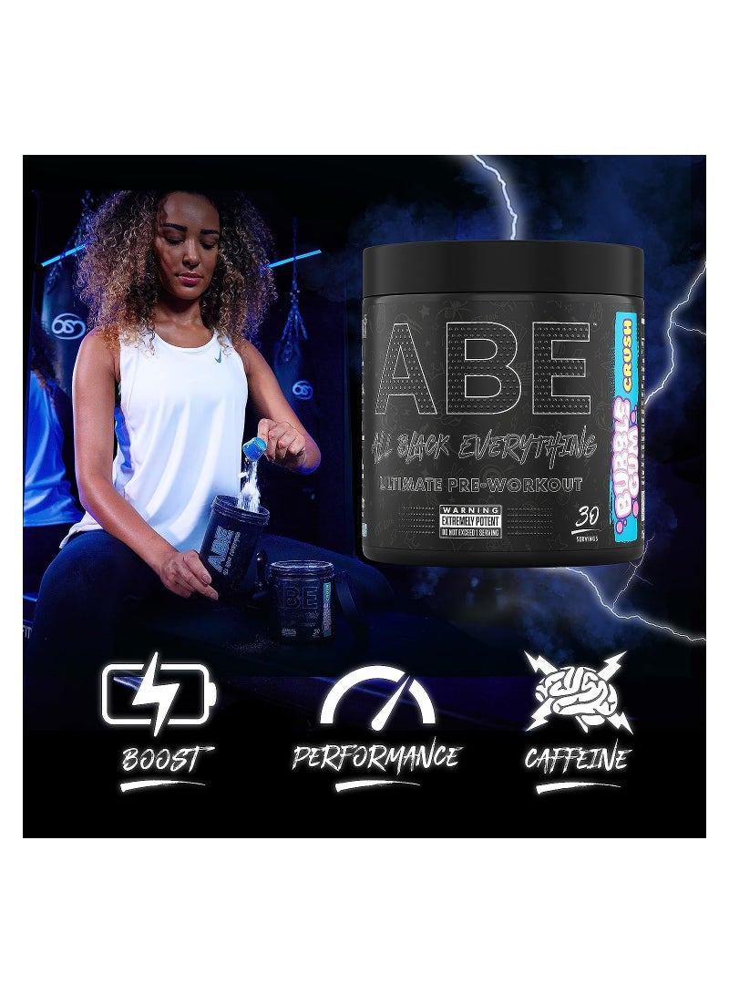 Abe Ultimate Pre-Workout With Sour Gummy Bear Flavor 30 Servings 375Gm
