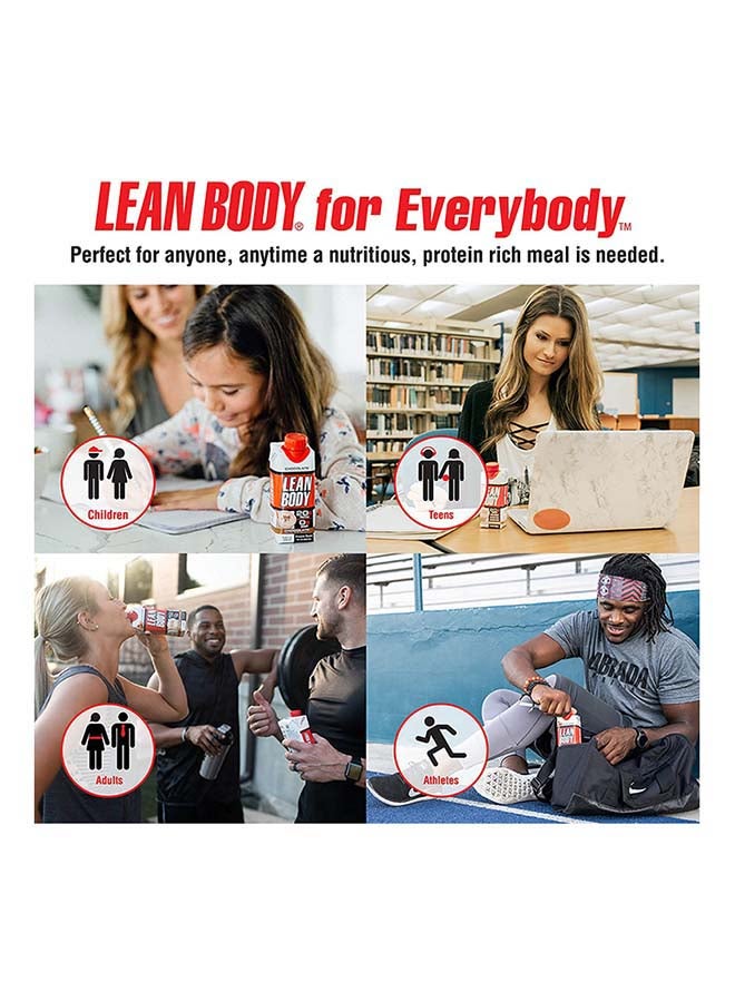 12-Piece Lean Body Ready To Drink Protein Shake-Strawberry