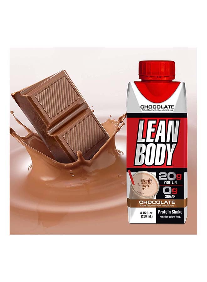 16-Piece Lean Body Ready To Drink Protein Shake-Chocolate