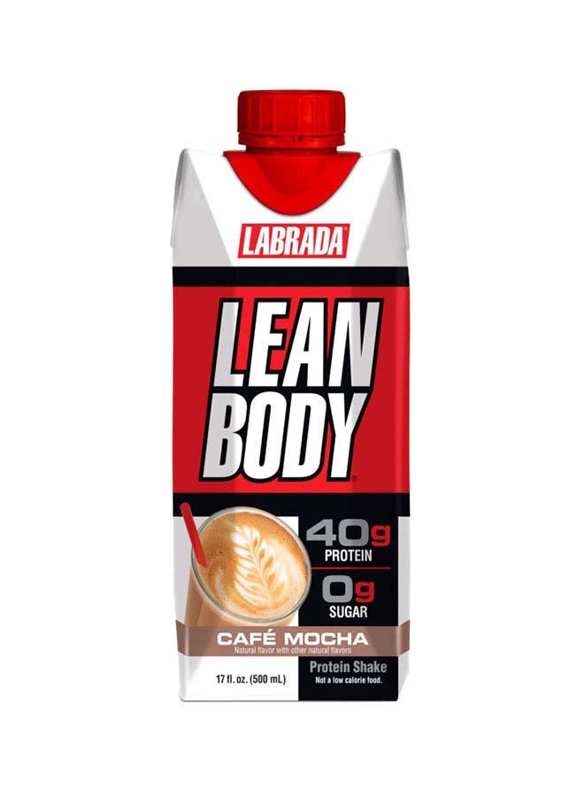 12-Piece Lean Body Ready To Drink Protein Shake-Café Mocha