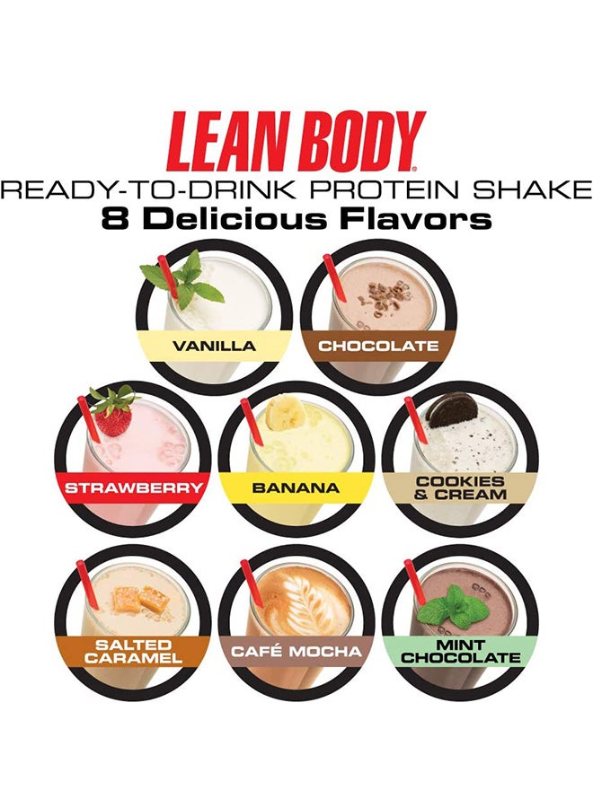 12-Piece Lean Body Ready To Drink Protein Shake-Café Mocha