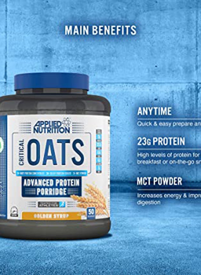 Critical Oats Advanced Protein Porridge Blueberry 50 Servings 3Kg