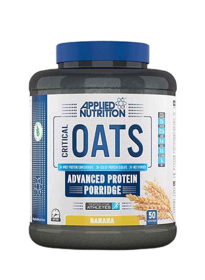 Critical Oats Advanced Protein Porridge Banana -50 Servings -3Kg