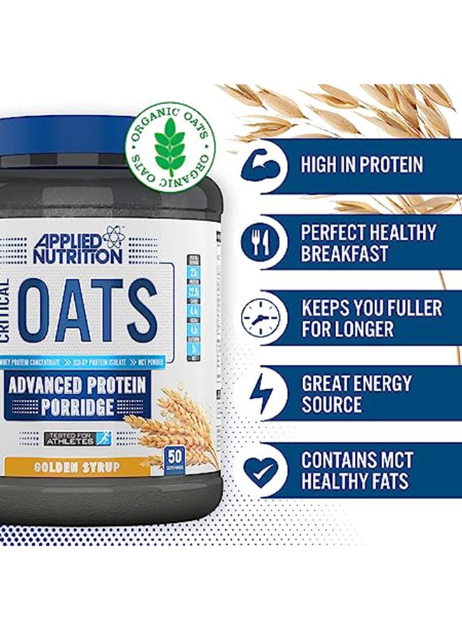 Critical Oats Advanced Protein Porridge Banana -50 Servings -3Kg