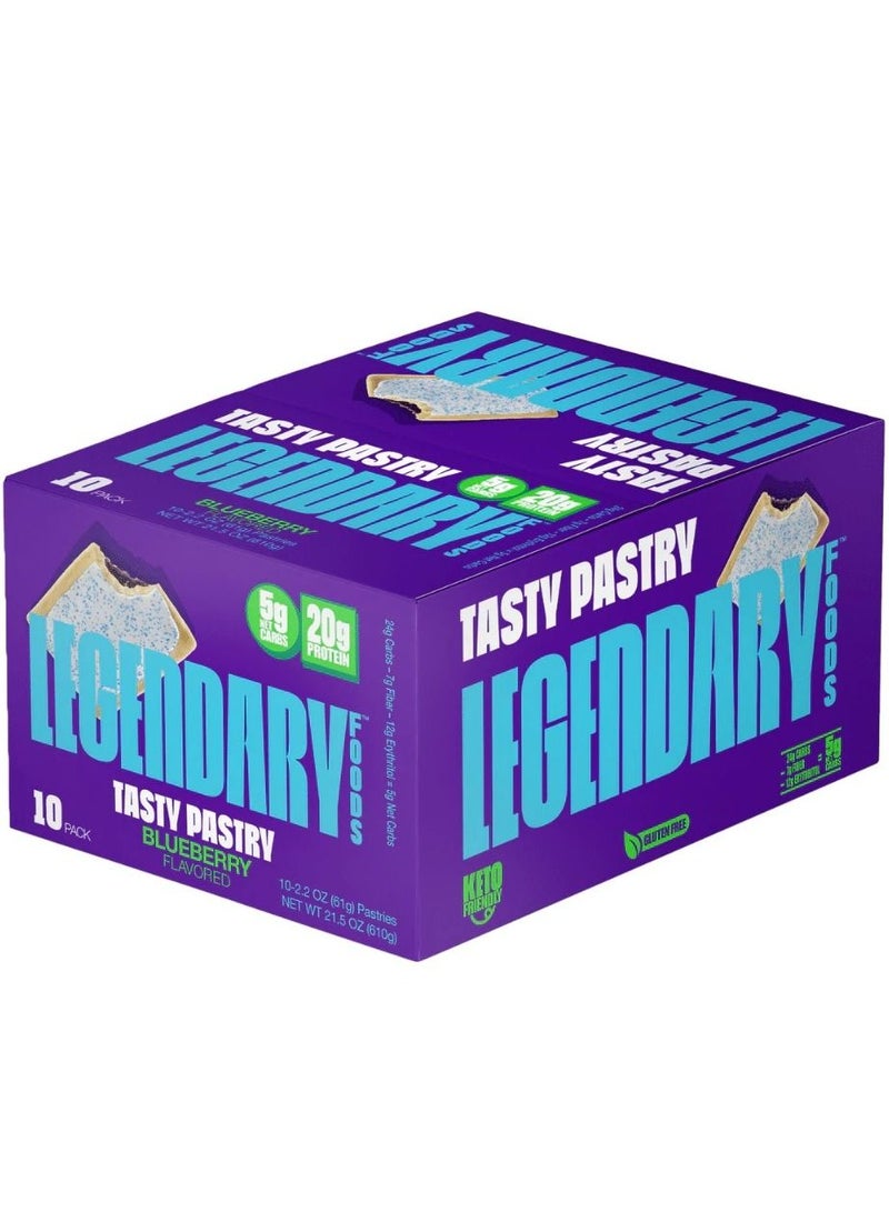 Tasty Pastry 61g Blueberry ( 1x10 )