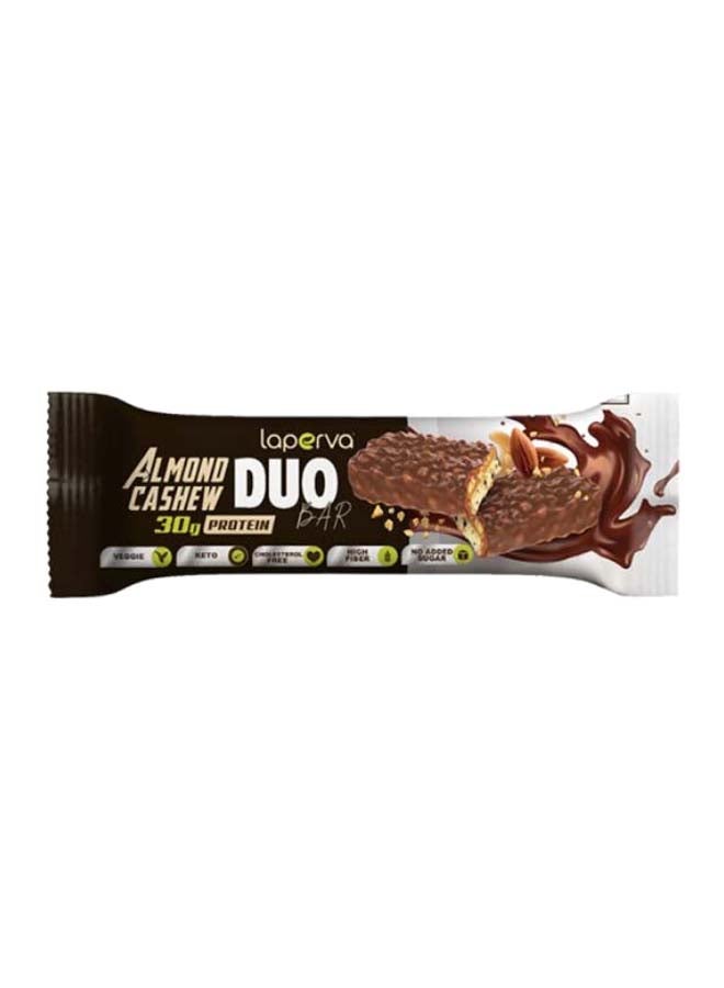 Protein Bar - laperva Almond Cashew Duo - High Protein, Nutritious Snacks to 
Support Energy, Low Sugar, Vegetarian, Keto Friendly (Almond Cashew Duo - 18 x 90gm)