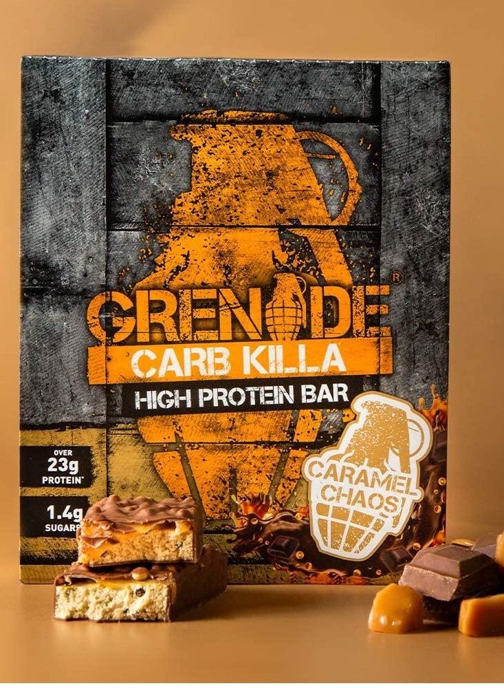 Grenade Caramel Chaos 12 X 60g