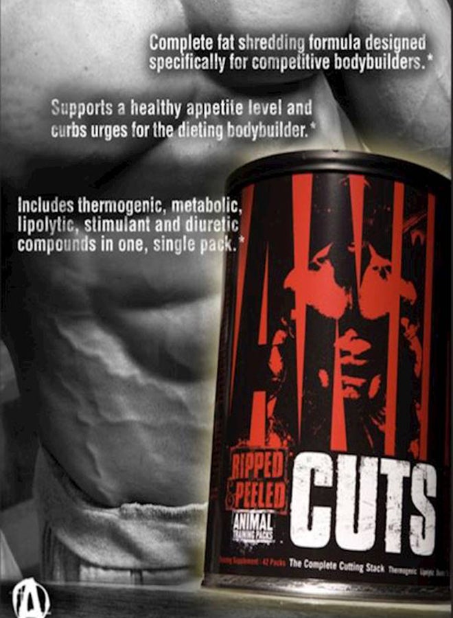 Animal Advanced Cuts Dietary Supplement - 42 Packs