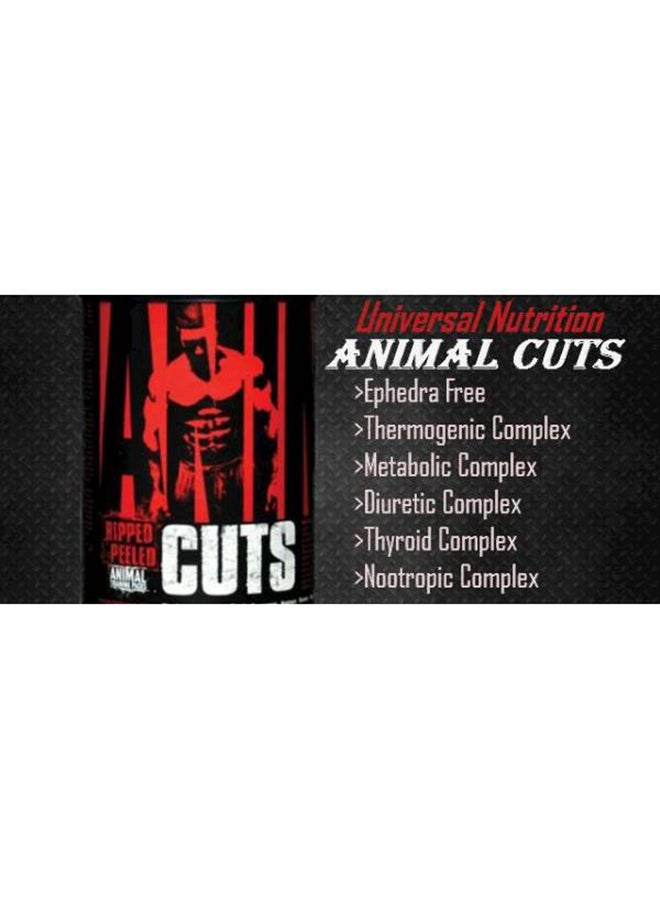 Animal Advanced Cuts Dietary Supplement - 42 Packs