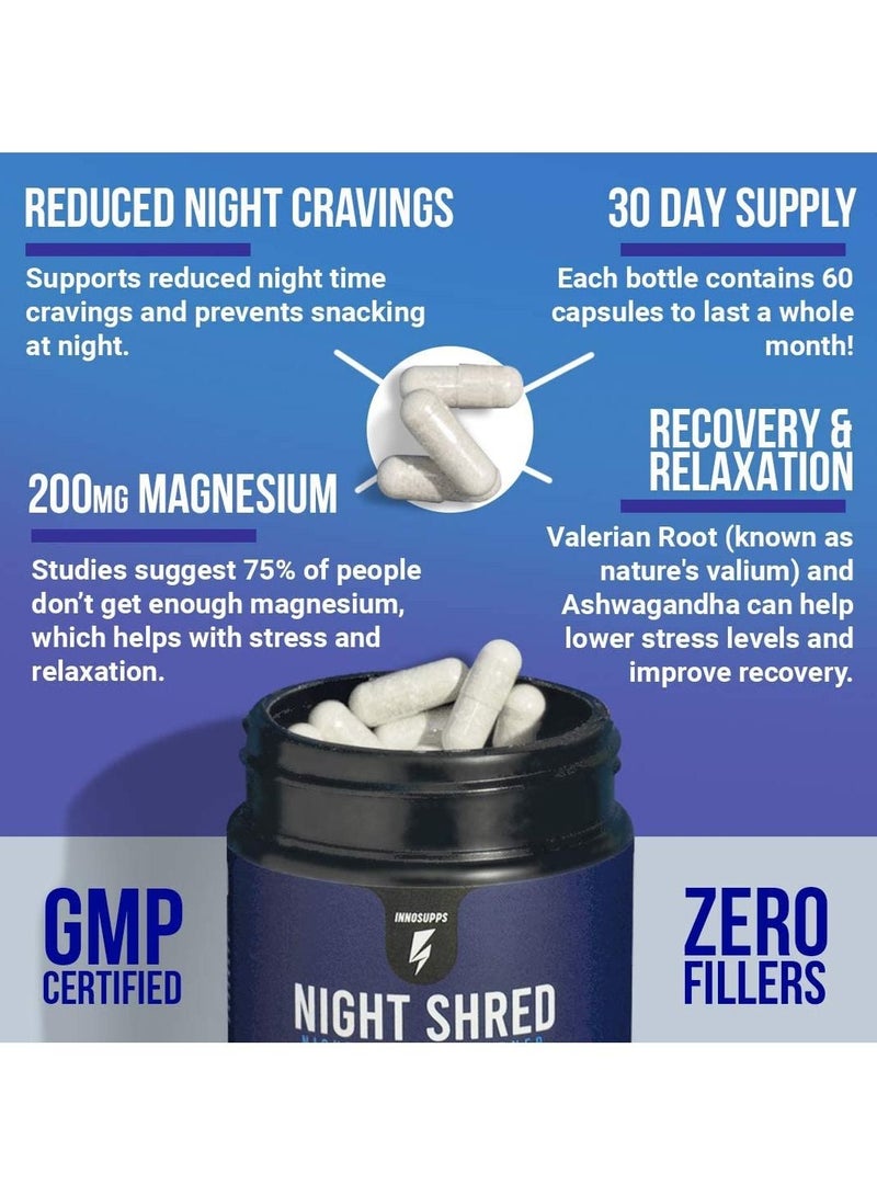 Night Shred Night Time Fat Burner 60 Capsules