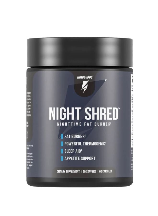 Night Shred Night Time Fat Burner 60 Capsules