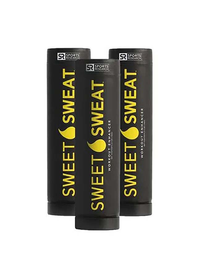 Pack Of 3 Sweet Sweat Workout Enhancer Roll On Stick 6.4oz