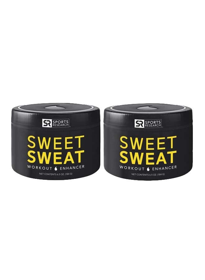 Pack Of 2 Sweet Sweat Workout Enhancer Jar 6.5oz