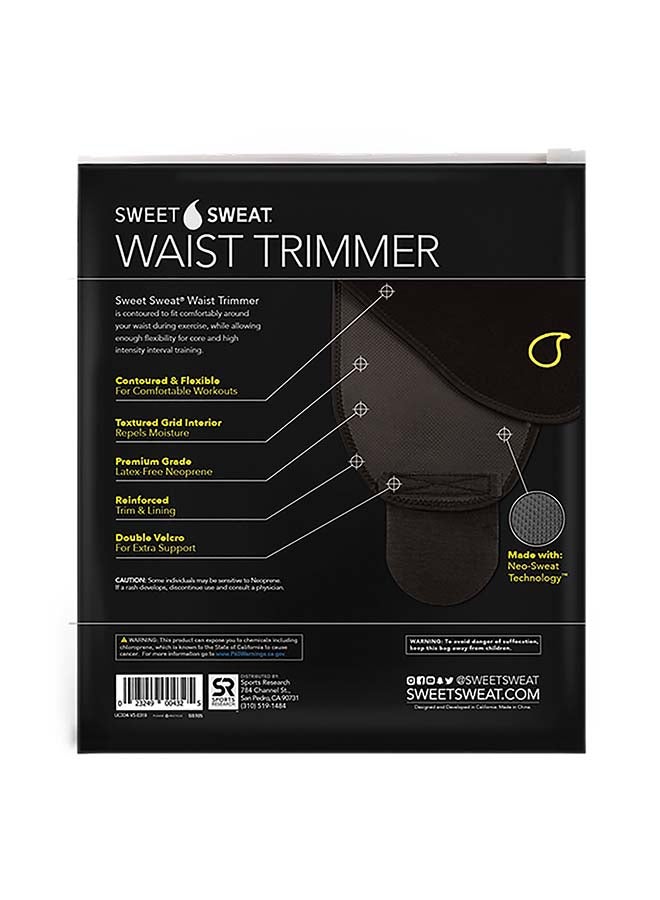 Sweet Sweat Premium Quality Waist Trimmer And Arm Trimmer With Workout Enhancer Stick