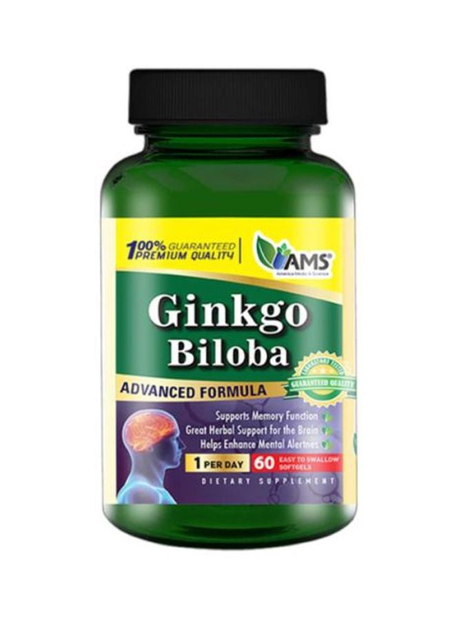 Ginkgo Biloba Advanced Formula - 60 Tablets