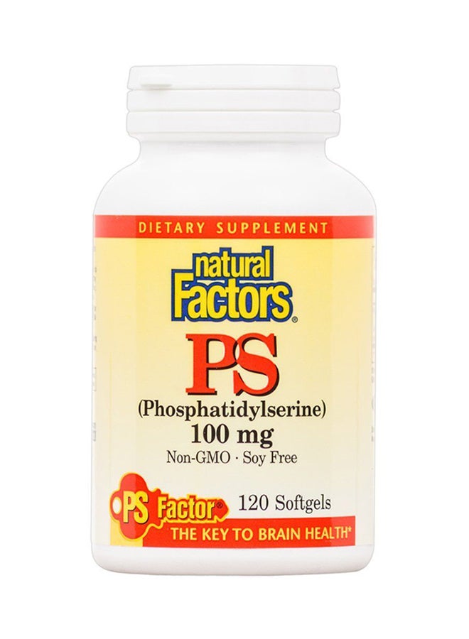 PS Phosphatidylserine 120 Softgels