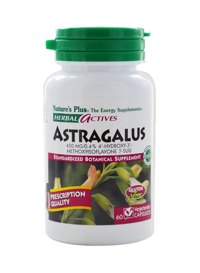 Herbal Actives Astragalus - 60 Capsules