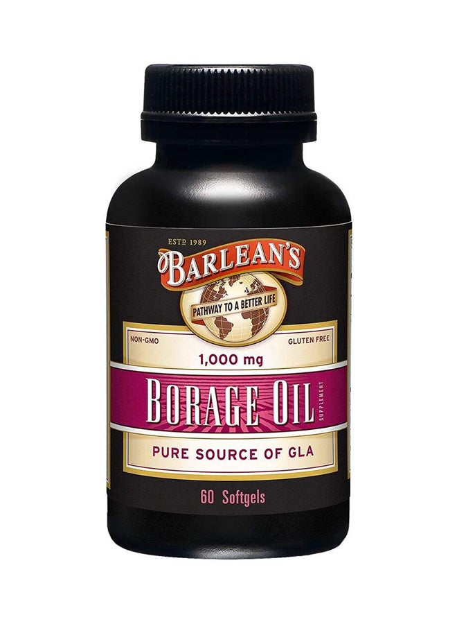 Borage Oil Capsules - 60 Softgels