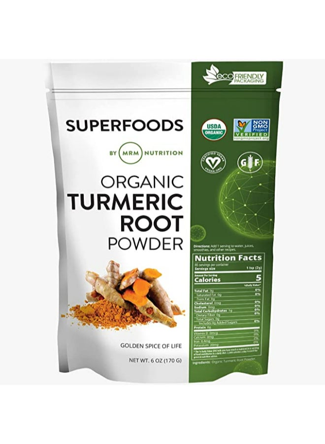 Raw Organic Turmeric Root Powder