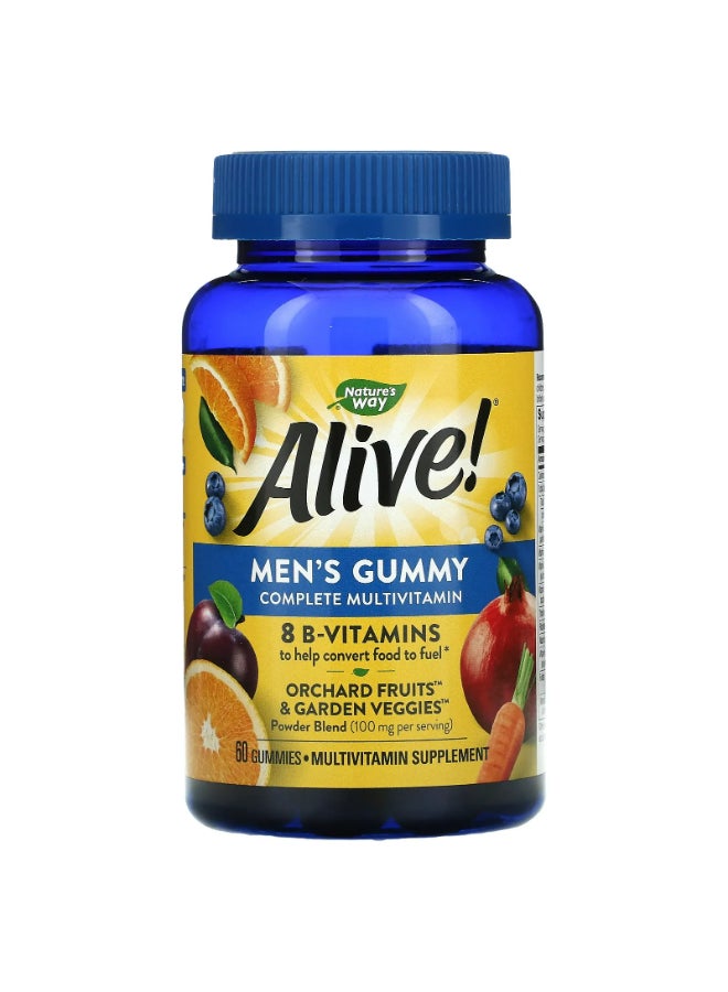 Alive Men's Gummy Multivitamin - 60 Gummies