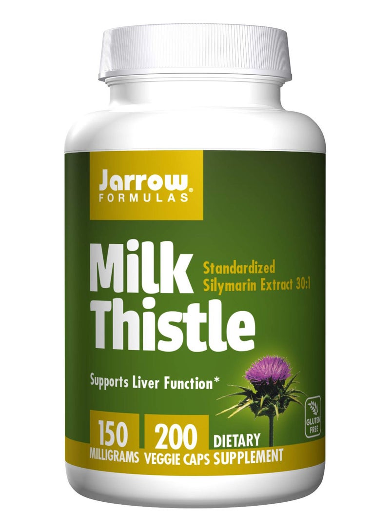 Milk Thistle - 200 Capsules