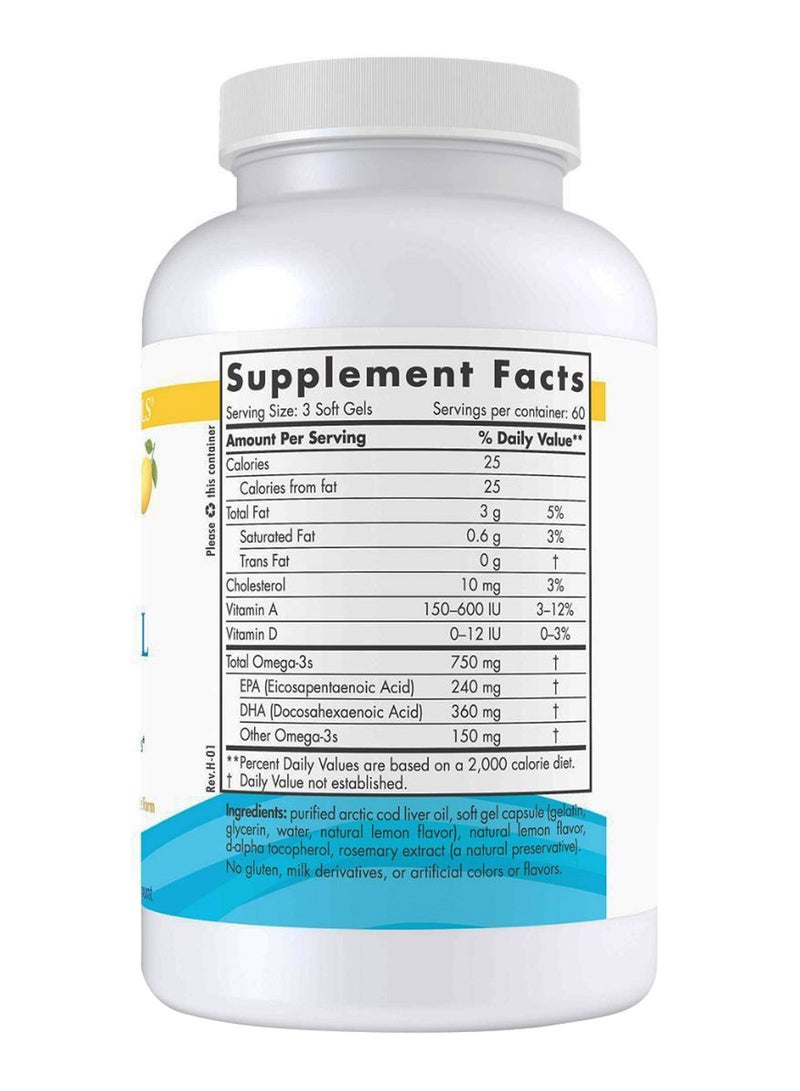 Arctic Cod Liver Oil Dietary Supplement