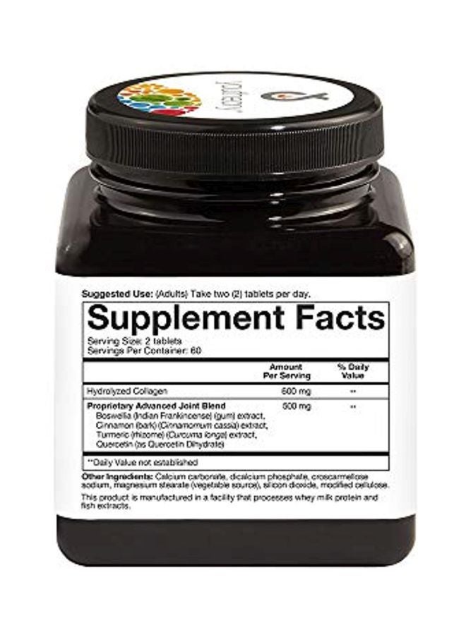 Joint Collagen Advanced With Boswellia Dietary Supplement - 120 Tablets