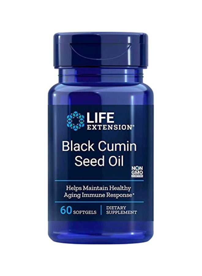 Black Cumin Seed Oil Supplement - 60 Softgels