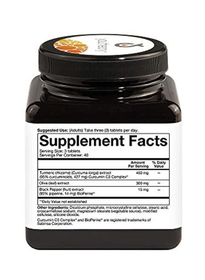 Turmeric Dietary Supplement 720mg - 120 Tablets