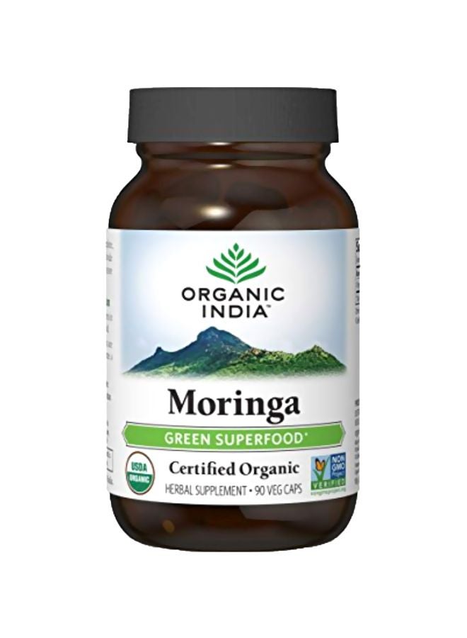 Moringa Herbal Supplement - 90 Veg Capsules