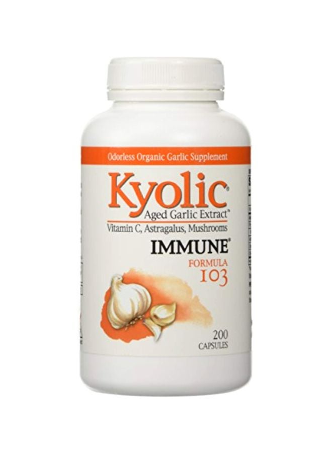 Immune Formula 103 Dietary Supplement - 200 Capsules