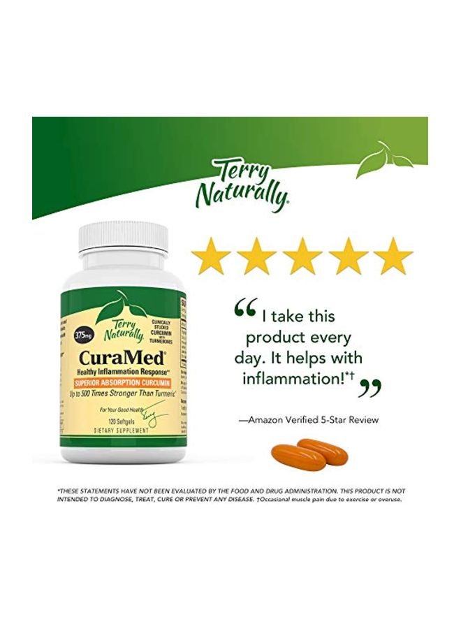 Superior Absorption Curcumin 375 MG - 120 Softgels