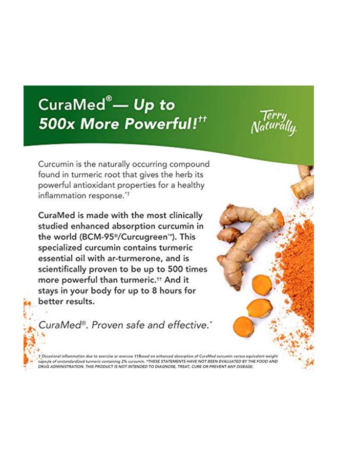 Superior Absorption Curcumin 375 MG - 120 Softgels