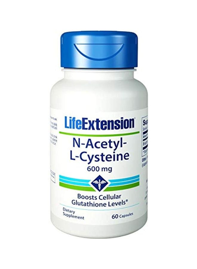 N-Acetyl-L-Cysteine 600mg - 60 Vegetarian Capsules