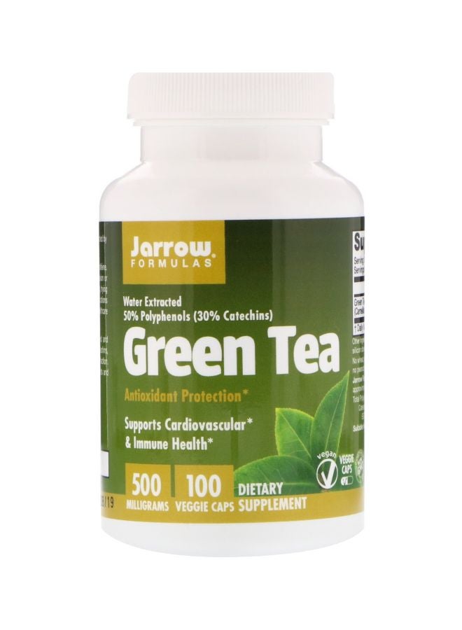 Green Tea 500 Mg Dietary Supplement - 100 Capsules