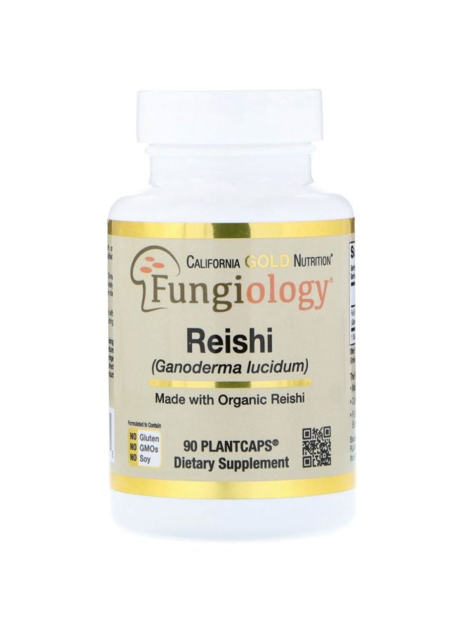 Reishi Ganoderma Lucidum Dietary Supplement - 90 Plantcaps