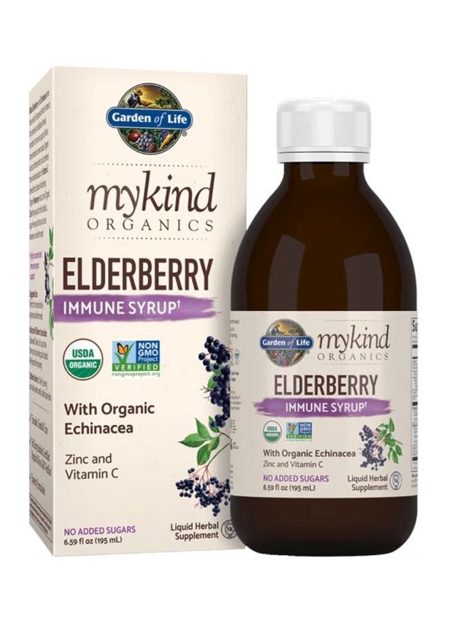 My Kind Organics Elderberry Immune Syrup