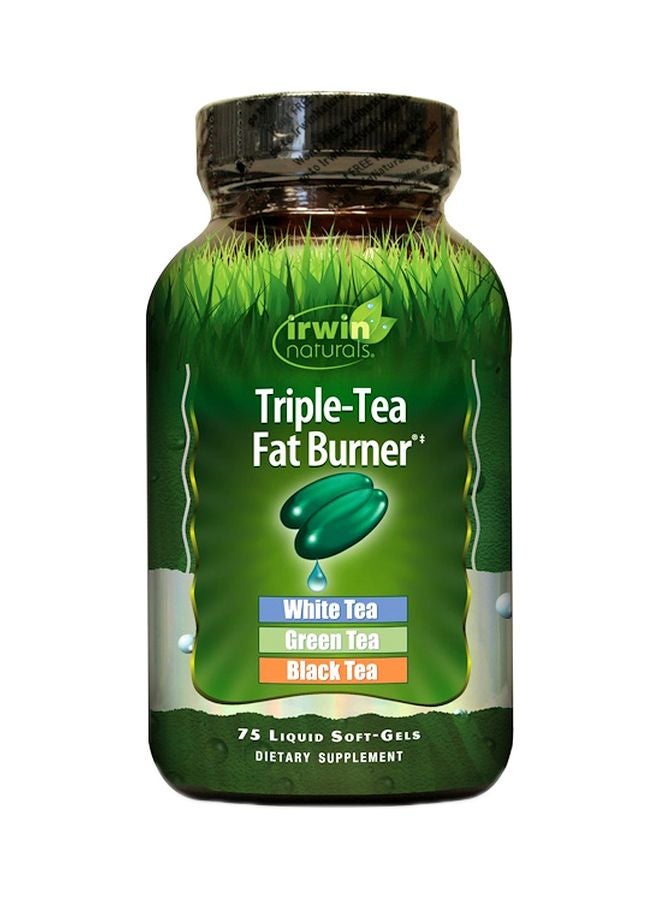 Triple-Tea Fat Burner - 75 Liquid Softgels