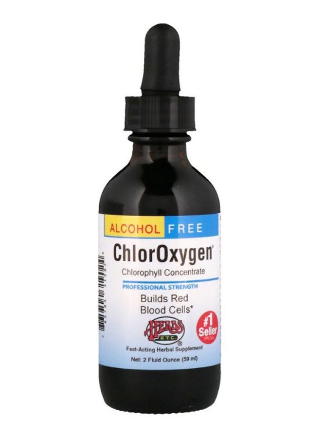 Concentrate Alcohol Free Chloroxygen Chlorophyll