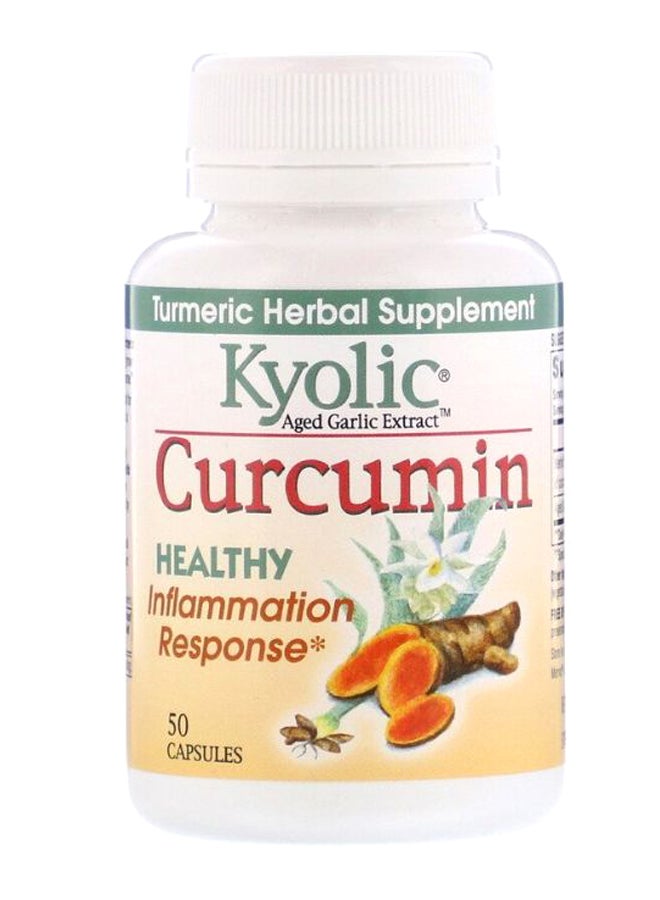 Aged Garlic Extract Curcumin - 50 Capsules